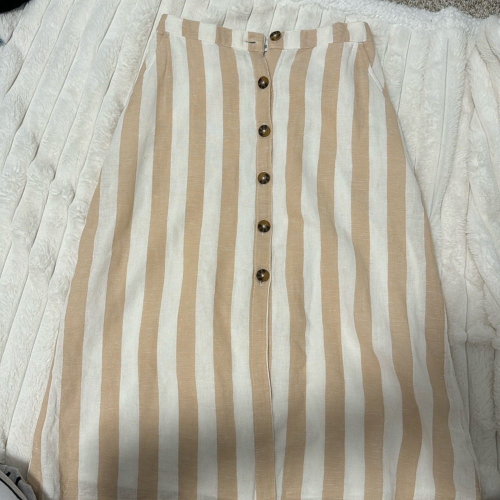 hollister midi skirt
